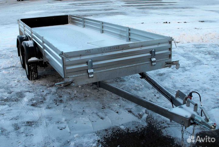 А. Длинный 2х осный + стяжки Х металл. вилка