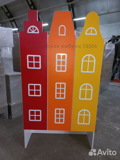 Шкафчик в раздевалку детский, шкаф в садик опт