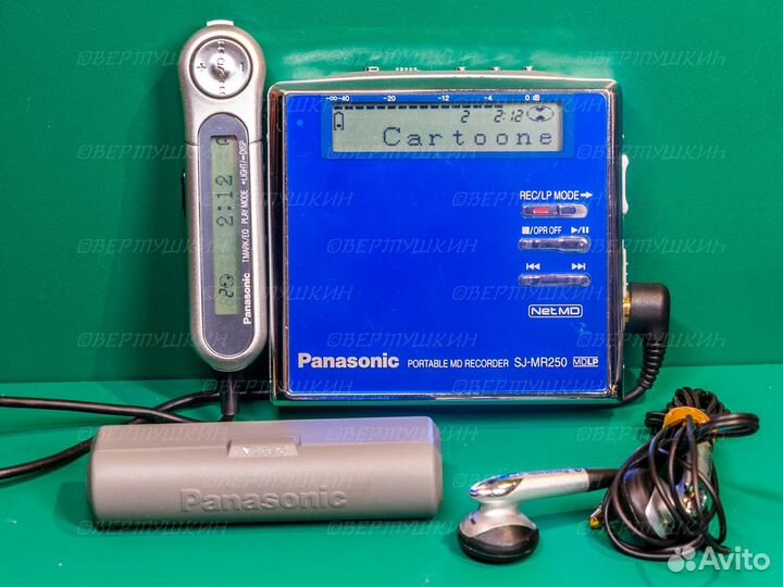 Panasonic SJ-MR250-A MD рекордер