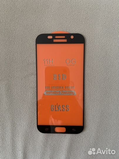 Защитное стекло samsung a7