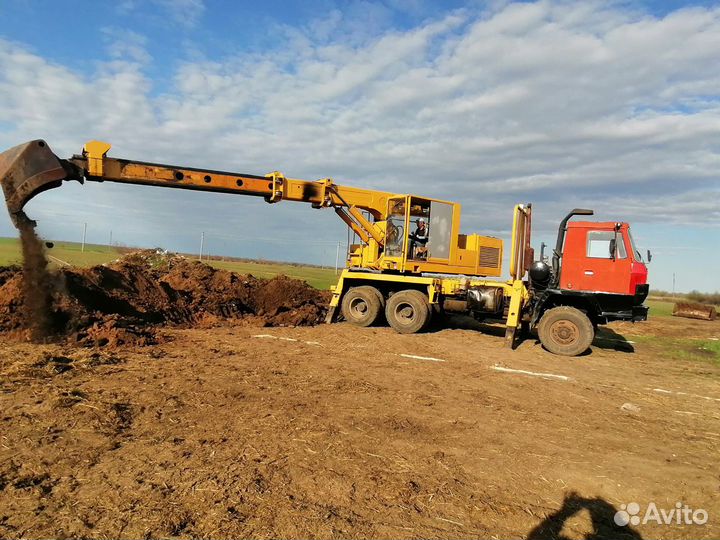 Услуги экскаватора
