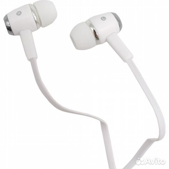 Наушники defender Basic 620, вставки, белый