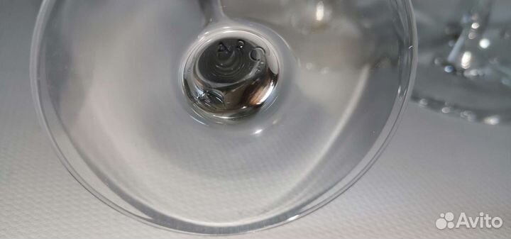 Фужеры волна цветное стекло ARC Франция