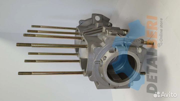 Картер двигателя рмз 500 с доработками по каналам