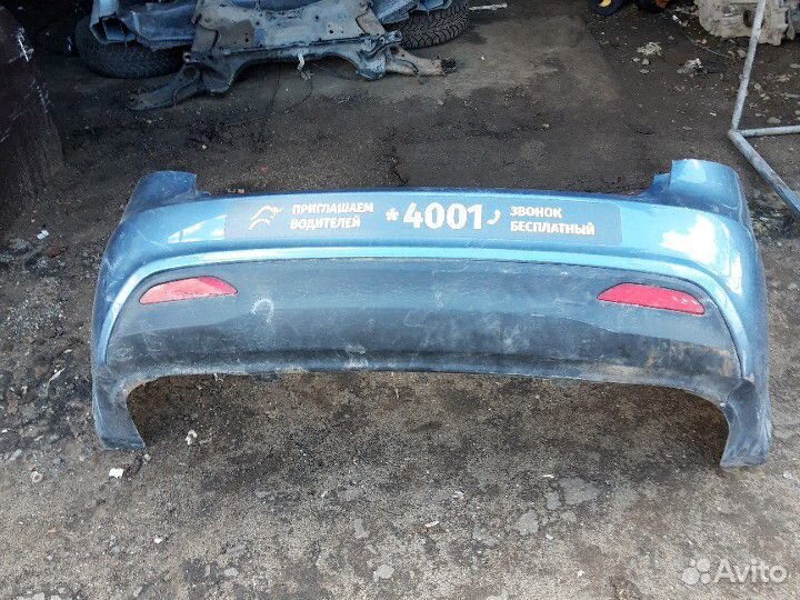 Бампер задний Киа Рио 3