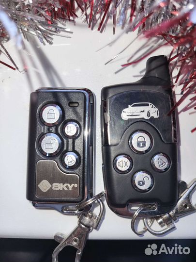 Брелоки автосигнализаций новые в ассортименте