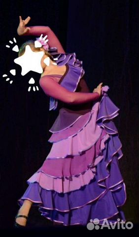 Танцевальный костюм фламенко