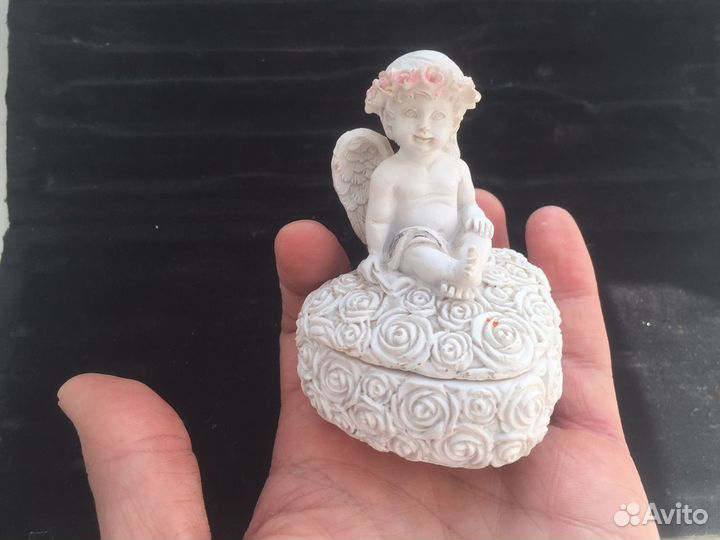 Статуэтка ангел шкатулка