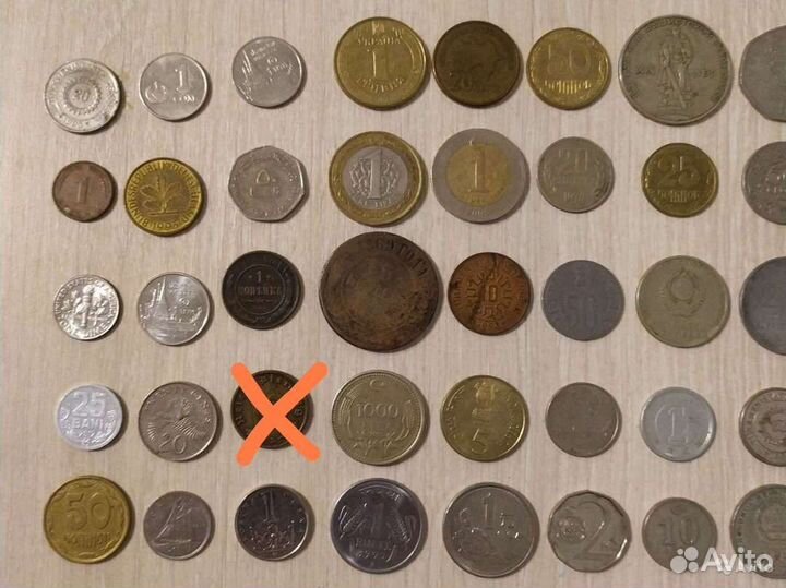 Монеты разных стран