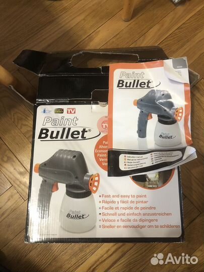 Краскопульт электрический paint bullet на запчасти
