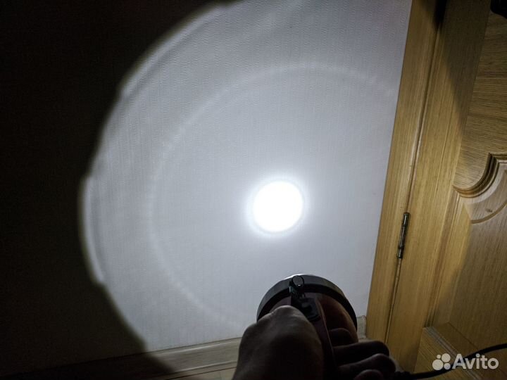 Светодиодный аккумуляторный фонарь-прожектор