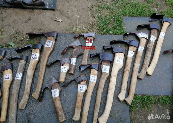 Тесло старинное плотницкий столярный инструмент