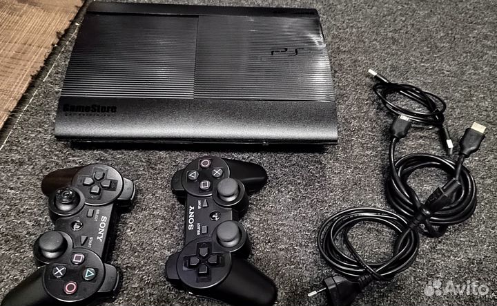 Ps3 Super slim 500gb (Hen) 2 дж, игры