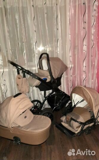 Коляска 3 в 1 Adamex эко и много других
