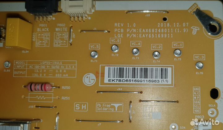 Запчасти для тв LG 55SM 55UM 49UM 49SM 43UM 43UJ