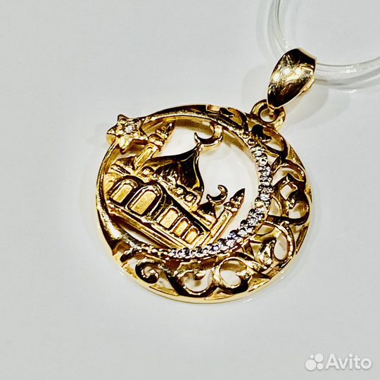 Золотая подвеска