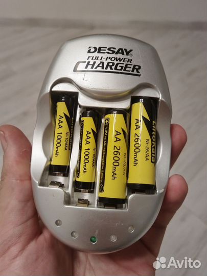 Зарядное устройство аа и ааа аккумуляторов