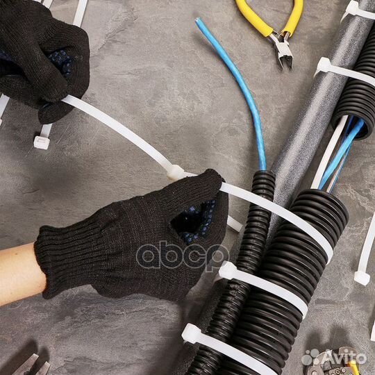 Хомуты-стяжки 500х7.6 мм rexant кабельные нейл