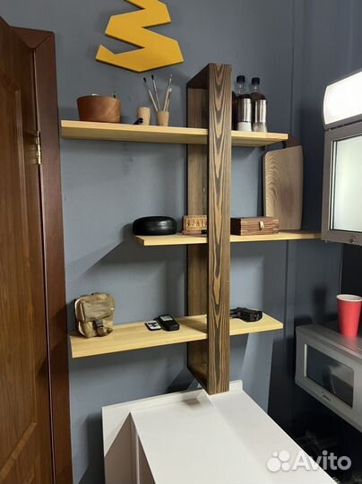 Полка настенная деревянная