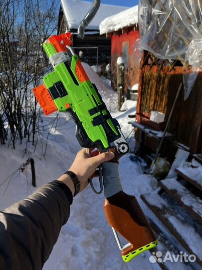 Бластер nerf
