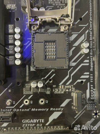 Материнская плата z370p d3