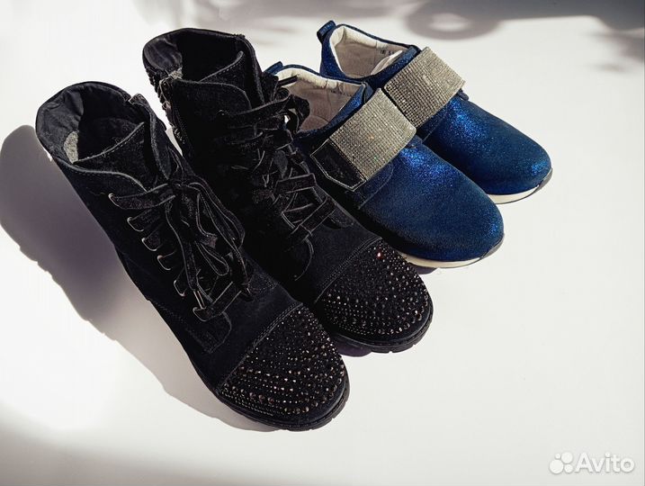 Ботинки демисезонные для девочки 35 36