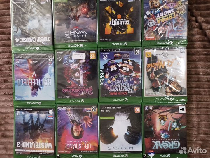 Игры xbox One новые