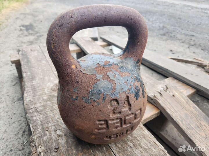 Гиря 24 кг тренировочная