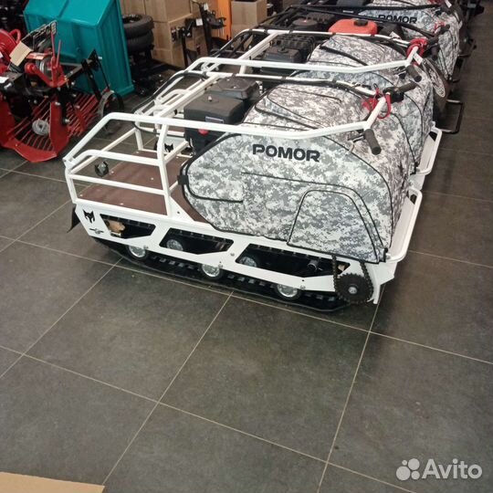 Мотобуксировщик Pomor-M 500 K-20 PRO, 20 л.с