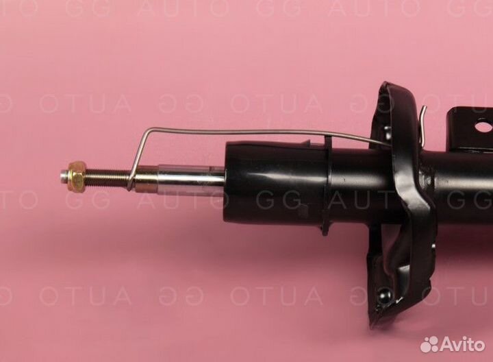 Стойка амортизатора передняя левая Рио 4 Солярис 2