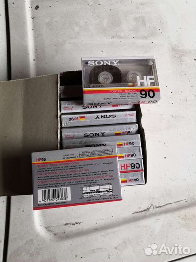 Аудиокассеты новые Sony. цена за 1 штуку