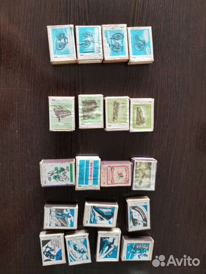 Сигаретница, спички 19 шт., СССР