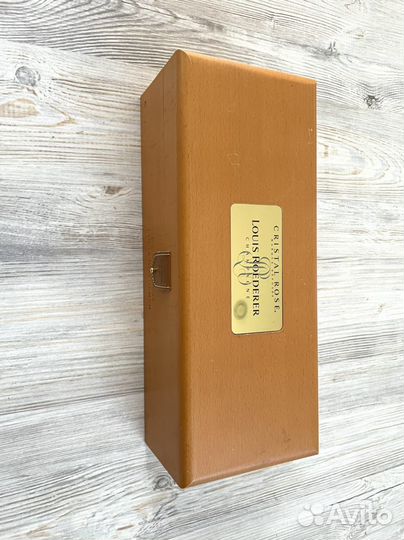 Коробка деревянная из под шампанского Луи Родерер