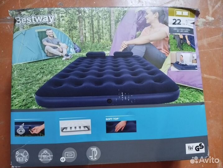 Надувной матрас intex