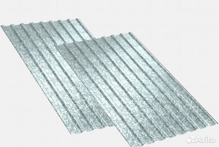 Профлист мп 20 0,65 мм оцинкованный