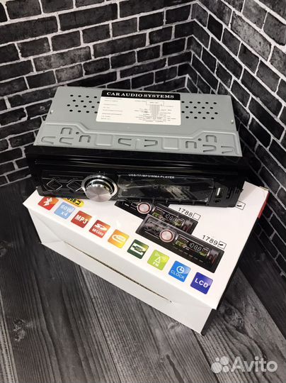 Автомагнитола с блютуз, новая