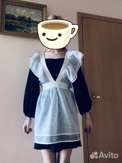 Платье школьное на последний звонок и фартук