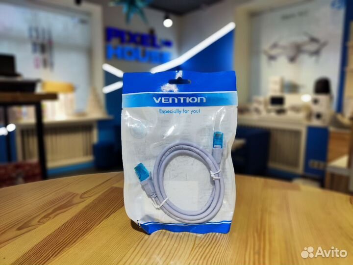 Сетевой кабель UTP (патч-корд), 1м