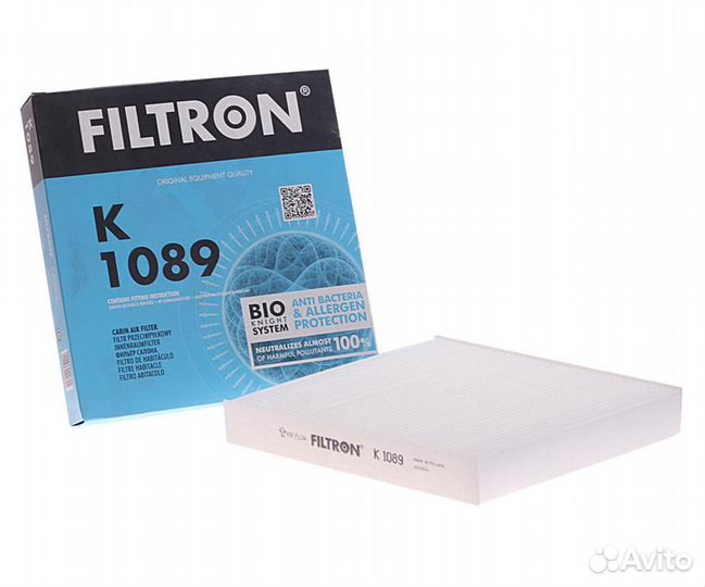 Фильтр воздушный салона renault Laguna (01-07) fil