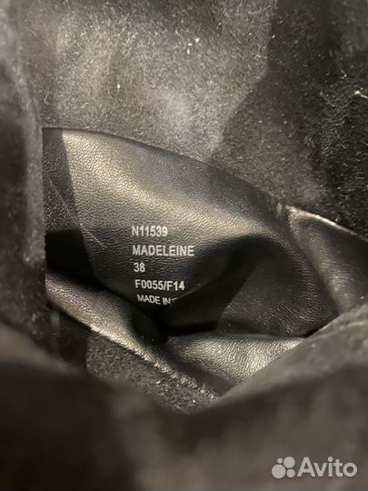 Замшевые сапоги Calvin Klein 38