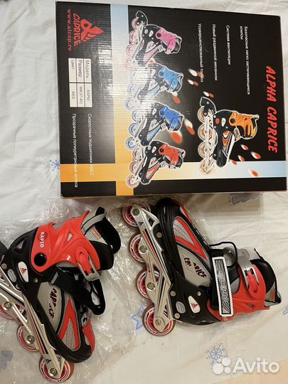 Роликовые коньки раздвижные