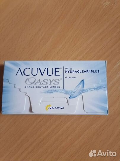 Линзы контактные acuvue oasys двухнедельные