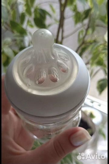Бутылочки avent стекло с соской