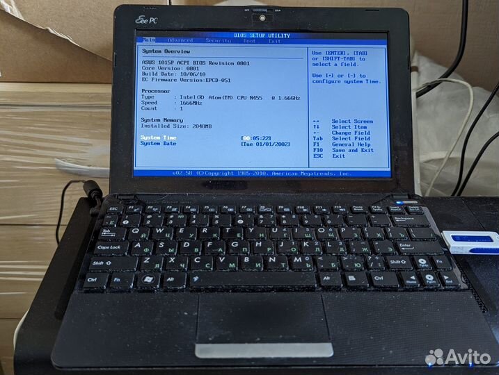 Нетбук Asus eeepc 1050PD