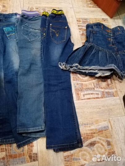 Вещи пакетом для девочки 134 140