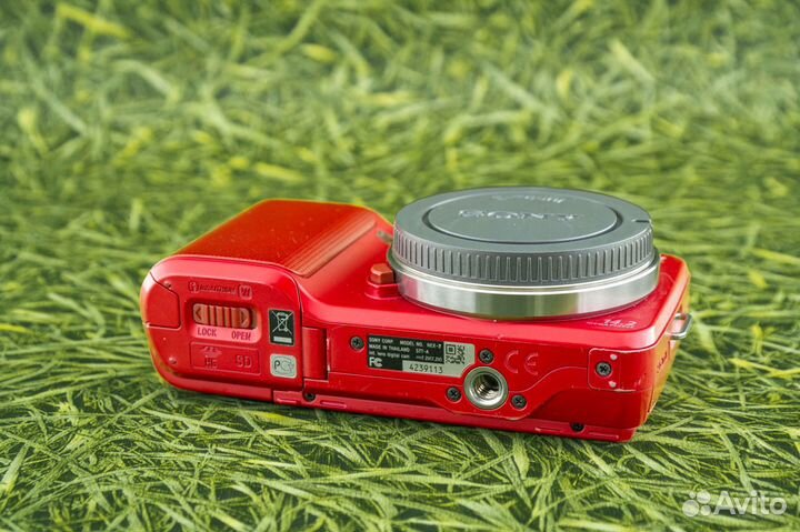 Sony NEX-3 red body продажа/обмен
