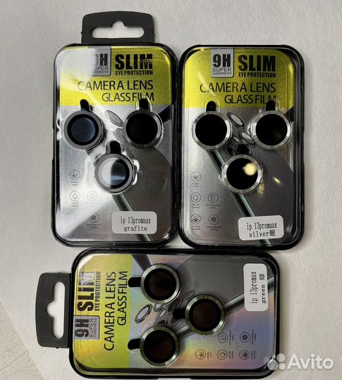 Защита камер + защ. стекло для iPhone 13 Pro Max