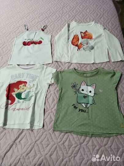Детская одежда для девочки. Пакетом. 9 вещей