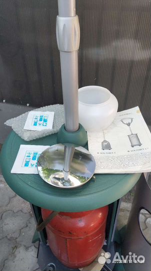 Газовый уличный обогреватель,фонарь