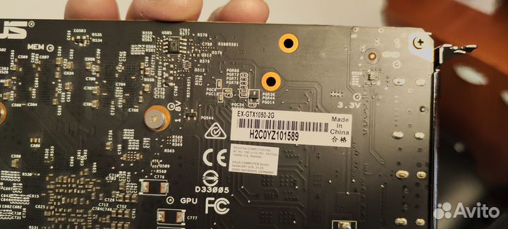 Видеокарта Asus GeForce GTX 1050 2Gb